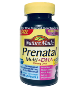 Nature Made Prenatal Multi + 200 mg DHA 90 softgels Free US Ship 7/2025 FRESH! - $14.49