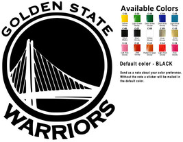 Golden State Warriors Vinyl Decal Sticker Car Window Wall NBA Basketball Sport - £4.37 GBP
