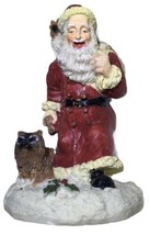 1992 Santa’s Journey HandCrafted 4” Figurine Cat Presents Walking Christmas VTG - $12.97