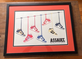 Nike SB Be True To Your School Assault HQ Print Professionally Framed Limited - £134.34 GBP
