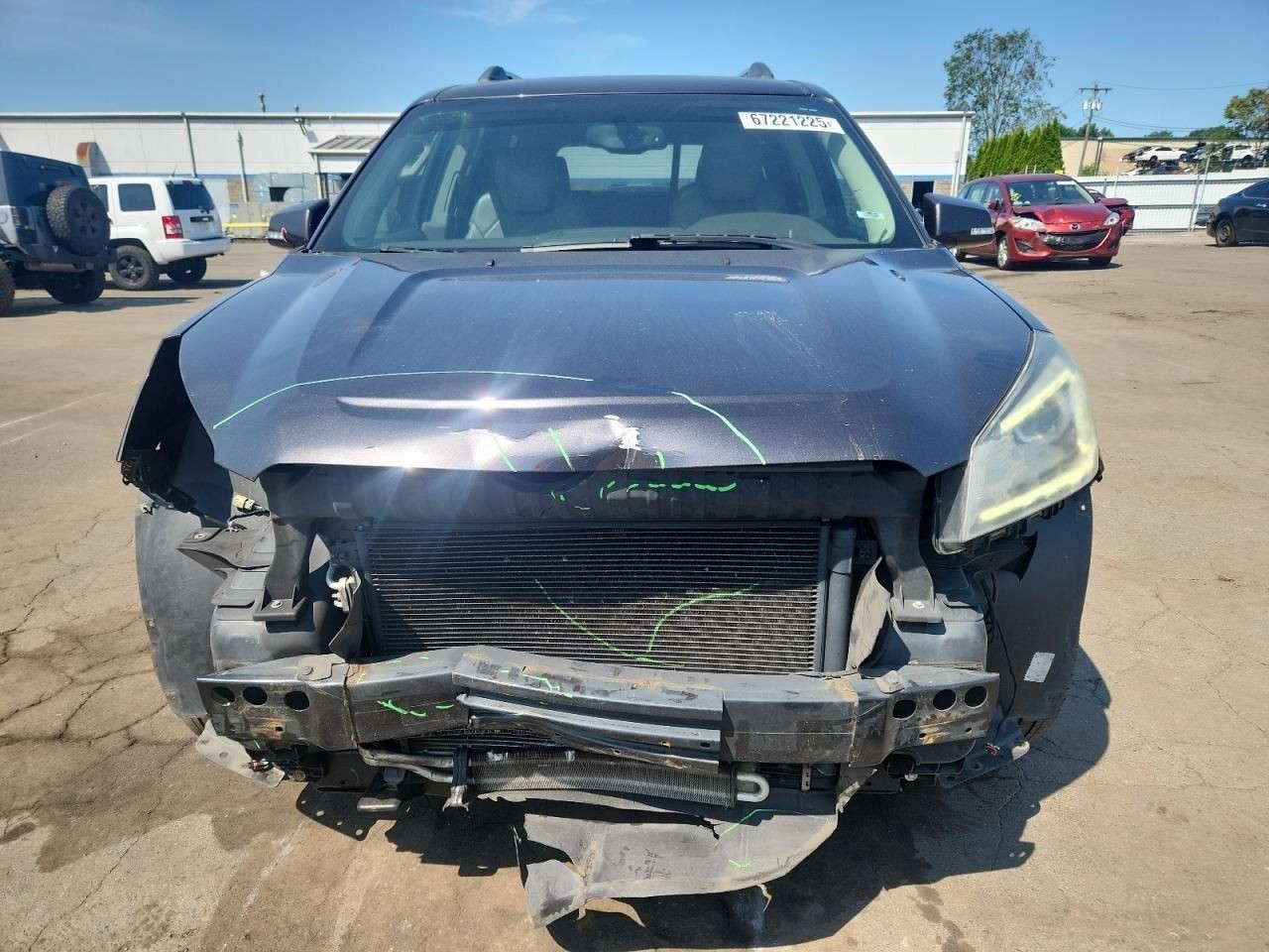 Console Front Roof With Sunroof Fits 08-17 ENCLAVE 1420875 Item image 7