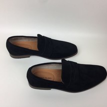 Ferro Aldo Men’s Dylan Black Suede Slip-on Loafer Dress Shoes 8.5 - £19.45 GBP