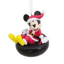 Hallmark Ornaments - Disney&#39;s Mickey Mouse Tubing 2 in Christmas Ornament (New) - £14.52 GBP