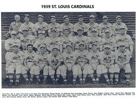 1939 ST. LOUIS CARDINALS 8X10 TEAM PHOTO BASEBALL PICTURE MLB - £3.86 GBP