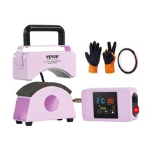 VEVOR Hat Press Machine Mini Hat Heat Press for Caps 5.9x3.15 inch Plate Purple - $134.86