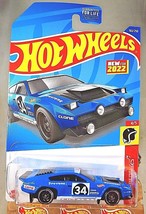 2022 Hot Wheels #163 Hw Daredevils 4/5 Dimachinni Veloce Blue w/Black DD8 Spokes - £5.87 GBP