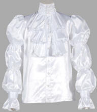 Prince Purple Rain Satin Shirt Or Seinfeld Puffy Shirt
