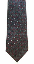 Men&#39;s Authentic HERMES 100% Silk Tie 884 PA Horsebit Chain Link Jager-Ko... - £72.10 GBP