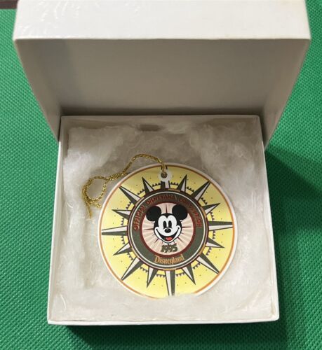 1995 Disneyland Official Disneyana Convention - LTD Ceramic Ornament NIB Mickey - $12.25