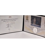 2022 British Monarchs King James1 Silver Proof 1oz Coin Cover Ltd Ed 99 - $115.24