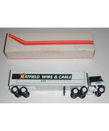 Hatfield Wire + Cable--1977  Winross Truck--Continental Copper and Steel... - £51.13 GBP