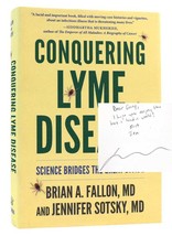 Brian Fallon &amp; Jennifer Sotsky Conquering Lyme Disease Signed Science Bridges Th - £49.57 GBP