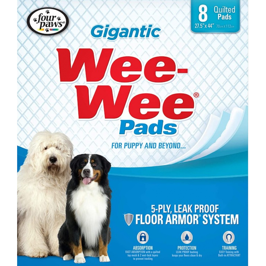 Four Paws Gigantic Wee Wee Pads 8 count - £45.48 GBP