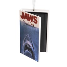 Hallmark Universal Studios Jaws VHS Tape Christmas Tree Ornament New - £11.87 GBP