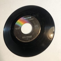 Merle Haggard 45 Vinyl Record Life Of A Rodeo Cowboy - £3.74 GBP