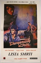 Vintage Movie Poster Dangerously Close Stockwell Lowell Bancroft Pyun 1986 - £28.92 GBP