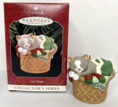 1998 Hallmark Cat Naps Series Ornament SKU U122 - £10.38 GBP