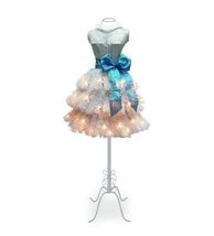 4Ft Dress Form Pre-Lit Artificial Tree with Clear Lights - $119.99