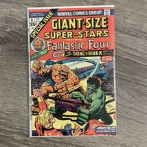 Giant-Size Super-Stars #1 - Buckler Kirby Fantastic Four Thing vs Hulk Thundra - £40.11 GBP