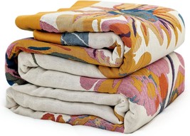 Msgkv Boho Throw Blanket Blanket For Couch And Sofa Cotton Blanket Cover... - $45.94