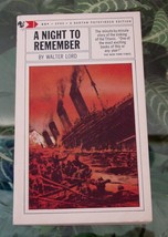 1964 Walter Lord A Night To Remember Sinking Of Titanic Vintage Bantam - £14.95 GBP