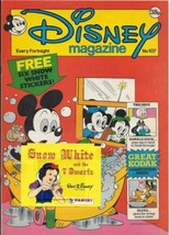 Disney Magazine #107 UK London Editions 1988 Color Comic Stories VFN/NEA... - $14.49