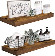 Qeeig Floating Shelves Wall Shelf 24 Inches Long Farmhouse Bathroom, 60Bn). - $64.99