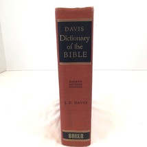 A Dictionary of the Bible- John D. Davis HC 1970 Religion, Christianity,... - £7.60 GBP