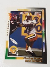 Sterling Sharpe Green Bay Packers 1992 Wild Card Card #52 - £0.76 GBP