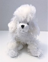 Ganz Webkinz White Poodle Dog Plush Stuffed Animal NO CODE - £6.35 GBP