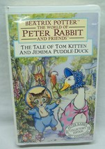 BEATRIX POTTER The Tale of Tom Kitten and Jemima Puddle Duck VHS VIDEO T... - £11.99 GBP