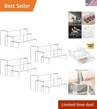 Versatile Large Acrylic Risers - 12 Piece Set for Stylish Showcase Displays - $52.50