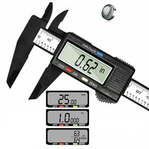 Digital Calipers 6/&#39;&#39; Electronic Caliper Measuring Tool Digital Micrometer Led - £13.58 GBP