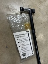 Vintage Aluminum Metal Walking Cane Adjustable Folding Collapsible - $9.90
