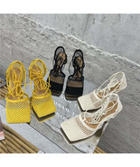 Sexy Hollow Out Mesh Women Pumps - $76.76 CAD