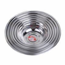 Golandstar Unbreakable 10pcs Set Stainless Steel Soup Bowl Dinner Plates Food Di - £16.19 GBP+