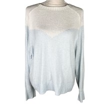 Express Sweater Baby Blue White Super Soft Large New - $29.69