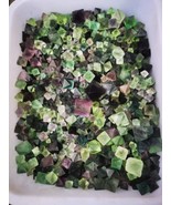 Fluorite, Octahedral Fluorite Crystals 100g Mix Lot, Mix Green Blue Purple  - £25.02 GBP