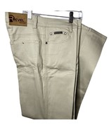 Mens Denim Beige Jeans Lightweight Size 33 u - $24.99