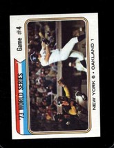 1974 Topps #475 World Series Game 4 Ex Mets Nicely Centered *X51878 - £3.08 GBP