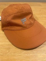 Fabletics Perforated Hat The Active Logo Adjustable 5 Panel Sequoia Oran... - $19.79