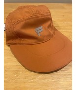 Fabletics Perforated Hat The Active Logo Adjustable 5 Panel Sequoia Oran... - $27.06 CAD