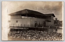 Beresford FL RPPC Scene At Dock with Ferryboat Florida 1909 Photo Postcard K22 - £47.36 GBP