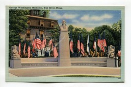 George Washington Memorial Fall River Massachusetts - £2.39 GBP