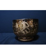 Vintage  (ca 50’s) Weeping Gold Planter 24 kt Gold Covered Ceramic USA M... - $17.99