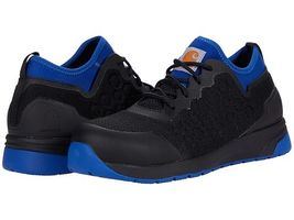 Carhartt Men Force Day One Safety Shoe Comp Toe CM03466 Black/Blue Size 8.5 - $49.50