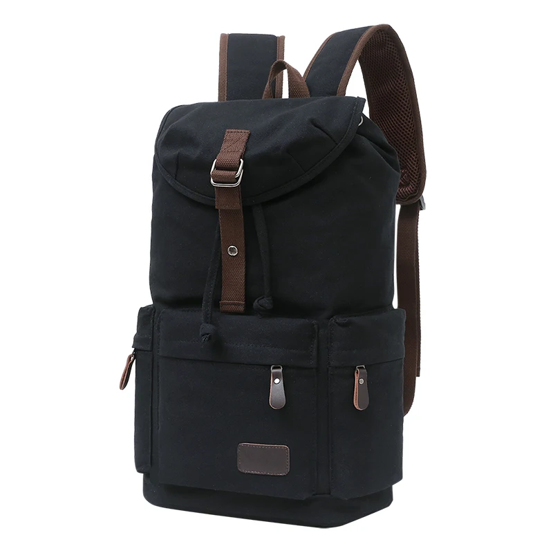 Canvas Backpack Men Backpacks Large Male Mochilas Casual Schoolbag For T... - $47.88