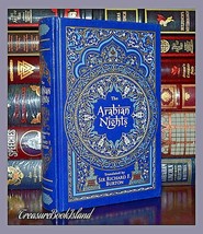 Arabian Nights by R. Burton Illustrated New Sealed Leather Bound Collectible - £25.85 GBP