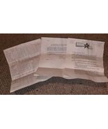 VTG Wampler Foods Turkey Valley Star Packers Letter 1985 Letterhead Hint... - $16.99