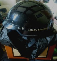 Harley Davidson motorcycle Black Helmet DOT Basic Rider 2 Size XS Neck piece - £29.41 GBP